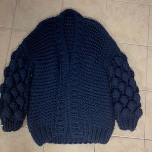 Mums wool open cardigan